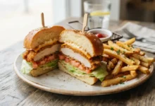 Receta de Sandwich de Pollo Rápido y Fácil